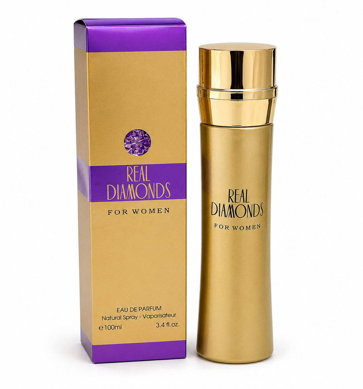 Real Diamonds for Women Eau De Parfum 3.4 Fl Oz / 100mL Natural Spray EDP New